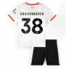 Liverpool Ryan Gravenberch #38 Tredjedraktsett Barn 2024-25 Kortermet (+ korte bukser)